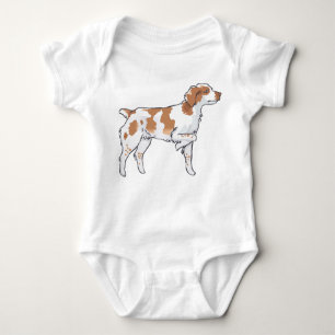 Brittany Spaniel Romper