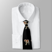Brittany Spaniel Stropdas (Gebonden)