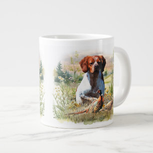 Brittany Spaniel – Veld, Focus, Fazant, Kunst Extra Grote Beker