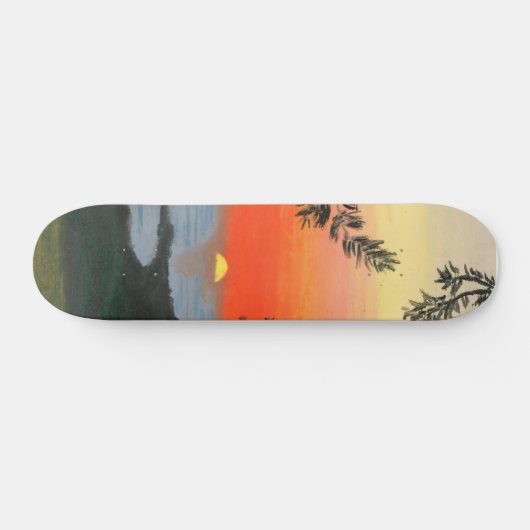 Brittany Sunset skateboard (Horz)