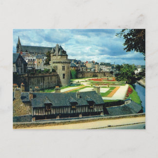 Brittany, Vannes castle, Briefkaart