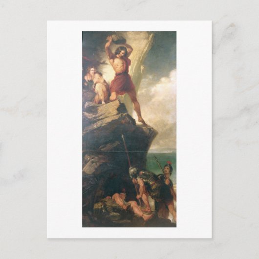 Britten die de inval van de Romeinen afwijzen Briefkaart (Voorkant)