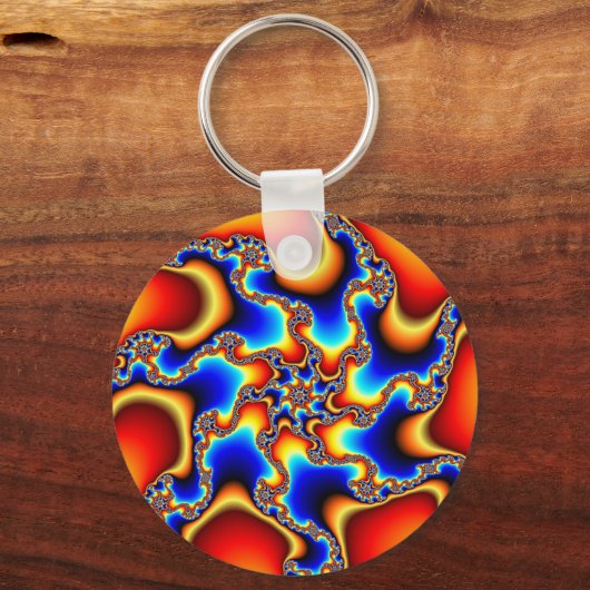 Brittle - Fractal Sleutelhanger (Voorkant)