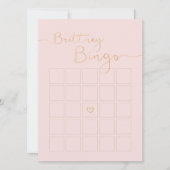 Brittney Bingo Kaart (Voorkant)