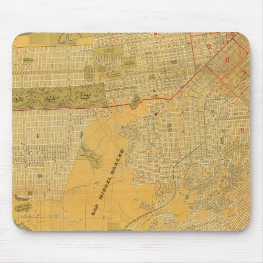 Britton and Rey's Guide map Muismat (Voorkant)