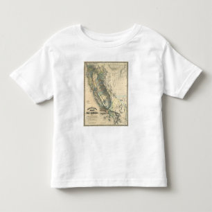 Britton and Rey's Map of California Kinder Shirts