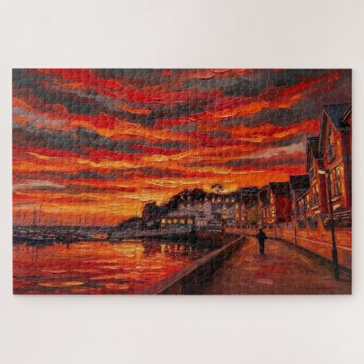 Brixham Sunrise: Gallery Edition Legpuzzel (Horizontaal)