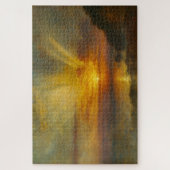 Brixham Sunrise Turner Style Coastal Jigsaw Puzzle (Vertical)