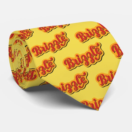 Brizzle, Bristol Bristolian Dialect Stropdas (Opgerold)