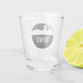 Brno Shot Glas (Achterkant)