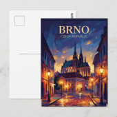Brno Tsjechië Briefkaart (Voorkant / Achterkant)