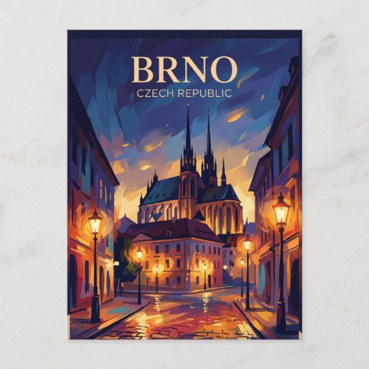 Brno Tsjechië Briefkaart (Voorkant)