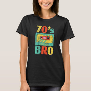 Bro 1970 70 partij zeventig jaren zeventig t-shirt