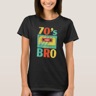 Bro 1970 70  partij zeventig jaren zeventig t-shirt
