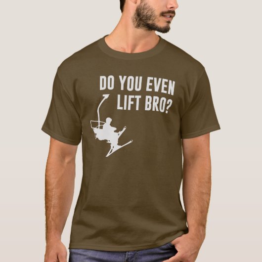 Bro, ben je zelfs aan het lachen? t-shirt (Voorkant)
