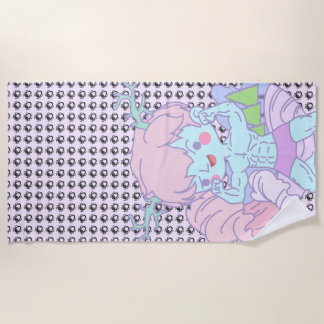 Bro-check me op teken Beach Towel (geen tekst) Strandlaken