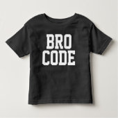 BRO-CODE KINDER SHIRTS (Voorkant)