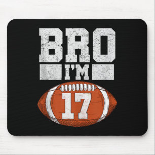 Bro Ik ben een 17-jarige jongen American Football- Muismat