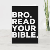 Bro Lees Je Bijbel Broer Religieus Christelijk Gel