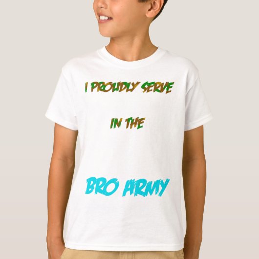 Bro Leger T-shirt (Voorkant)