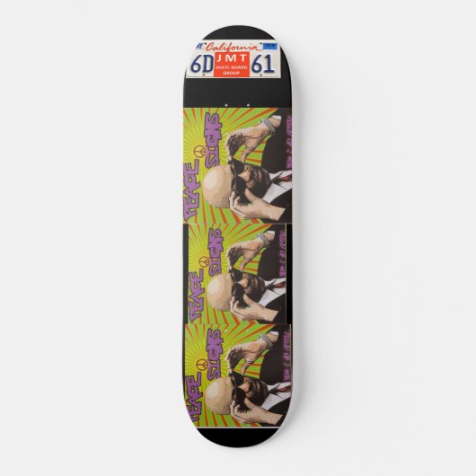 BRO NUM PAIX SIGNES Skateboard (Recto)