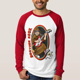 Bro Rock met Bosco Mannen Baseball T T-shirt