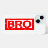 Bro Stempel Case-Mate iPhone Case (Achterkant (horizontaal))