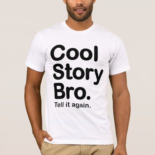Bro... T-shirt Bella Canvas (Devant)