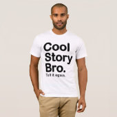 Bro... T-shirt Bella Canvas (Devant entier)