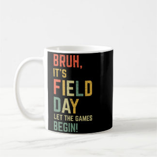Bro Veld Dag Vibes School Leraar Kinderen Vintage Koffiemok