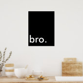 bro. wandkunst poster (Keuken)