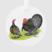 Broad Breasted Bronze Ornament (voorkant)