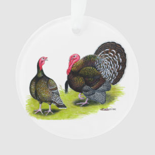 Broad Breasted Bronze Ornament