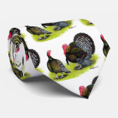 Broad Breasted Bronze Stropdas (Opgerold)