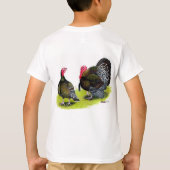 Broad Breasted Bronze T-shirt (Achterkant)