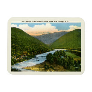 Broad River, Hot Springs, NC stijl Magneet
