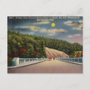Broad River, Hot Springs North Carolina Briefkaart
