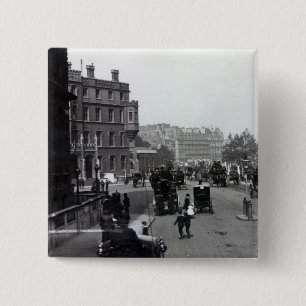 Broad Sanctuary, Westminster Vierkante Button 5,1 Cm