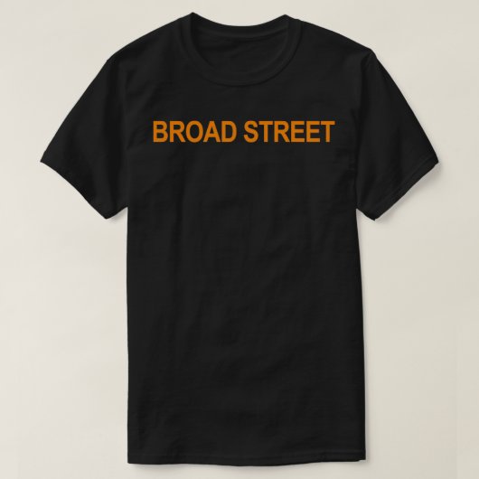 Broad Street T-shirt (Design voorkant)