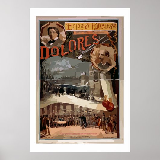 " Broadside-Bolossy-Kiralfy-grand parison Poster (Voorkant)