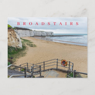 Broadstairs Kingsgate Bay uitzicht ansichtkaart Briefkaart