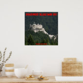 Broadsword die Danny Boy belt. Poster (Keuken)