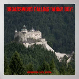 Broadsword die Danny Boy belt. Poster
