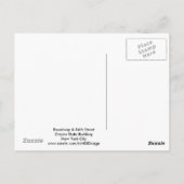 Broadway & 34th - Empire State Bldg - New York Cit Briefkaart (Achterkant)