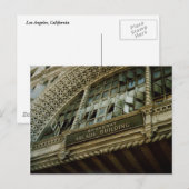 Broadway Arcade Building-Los Angeles Briefkaart (Voorkant / Achterkant)