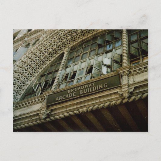 Broadway Arcade Building-Los Angeles Briefkaart (Voorkant)
