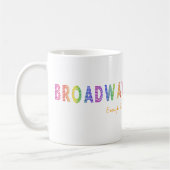 Broadway assez a indiqué la tasse (Gauche)