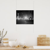 Broadway at Night, 1910.  foto Poster (Keuken)