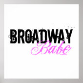 Broadway Babe Poster (Voorkant)