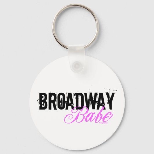 Broadway Babe Sleutelhanger (Voorkant)